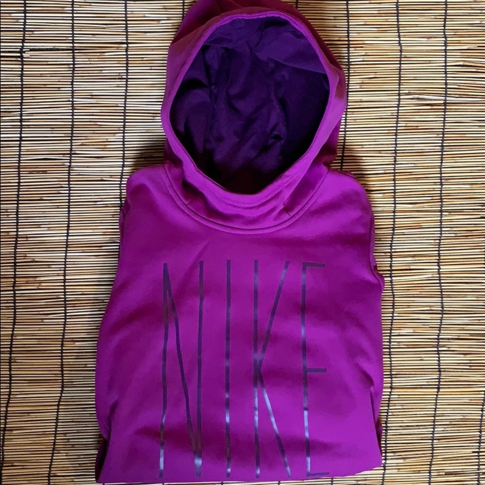 NIKE - Dri-Fit purple pullover hoodie